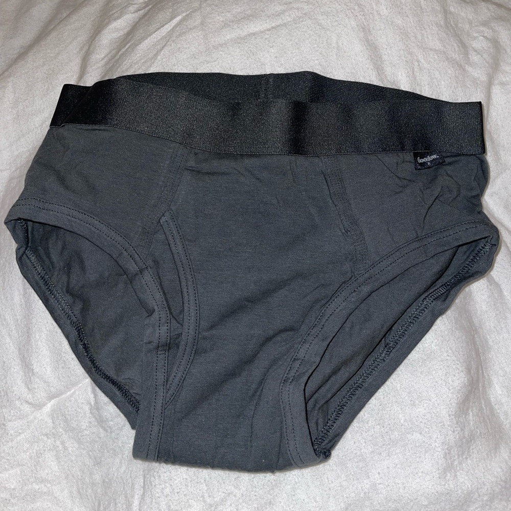all black high hip brief